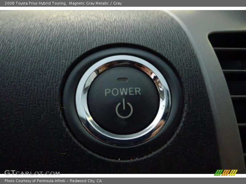 Magnetic Gray Metallic / Gray 2008 Toyota Prius Hybrid Touring