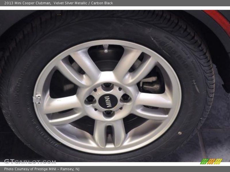 Velvet Silver Metallic / Carbon Black 2013 Mini Cooper Clubman