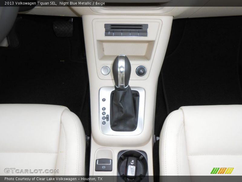 Night Blue Metallic / Beige 2013 Volkswagen Tiguan SEL
