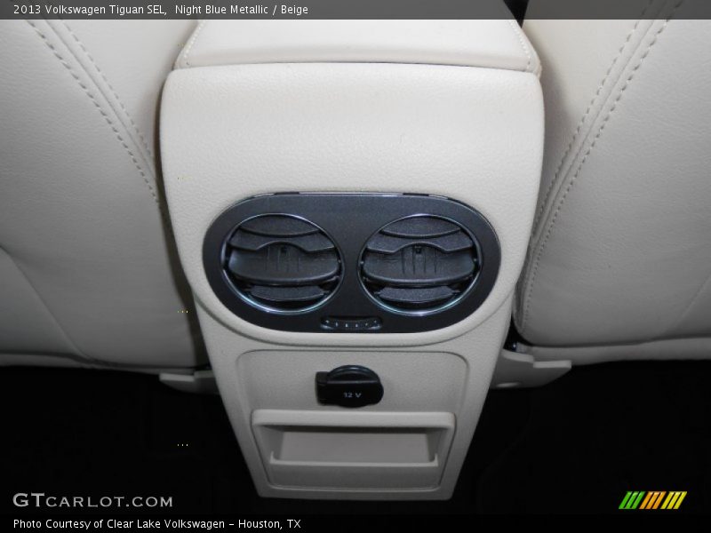 Night Blue Metallic / Beige 2013 Volkswagen Tiguan SEL