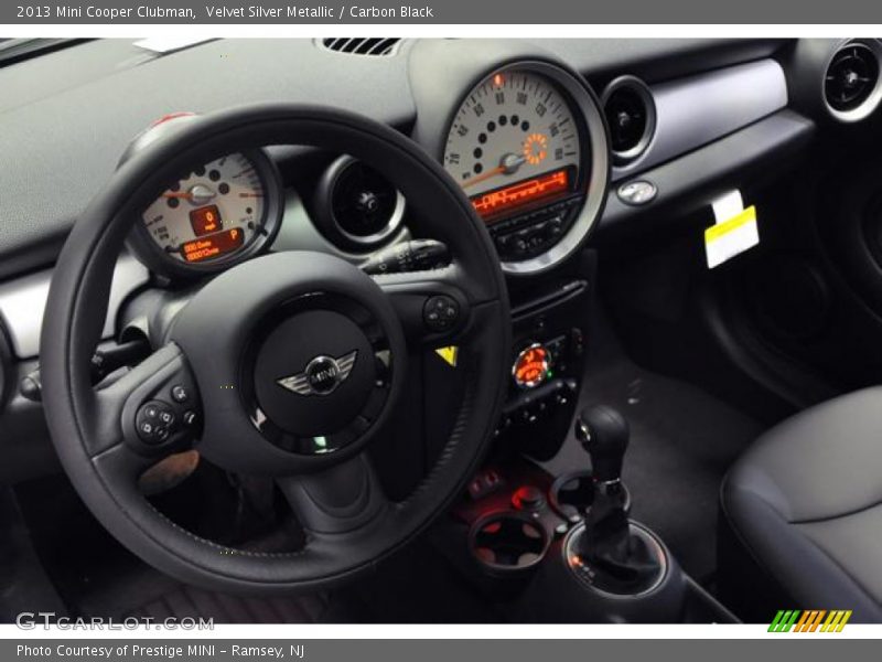Velvet Silver Metallic / Carbon Black 2013 Mini Cooper Clubman