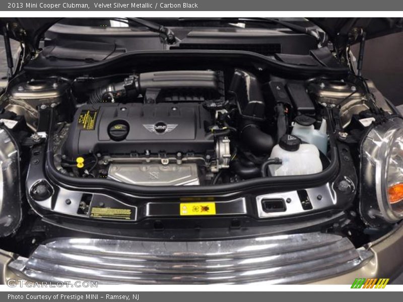 Velvet Silver Metallic / Carbon Black 2013 Mini Cooper Clubman