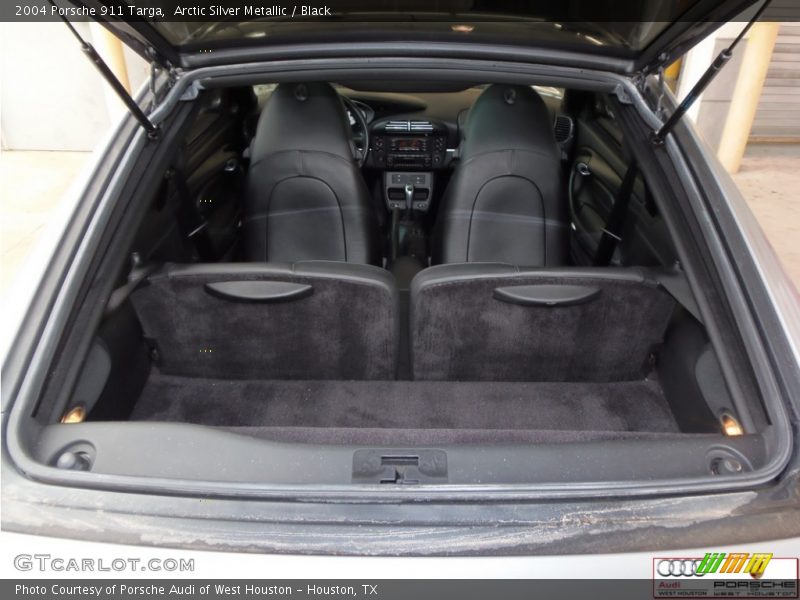 Arctic Silver Metallic / Black 2004 Porsche 911 Targa