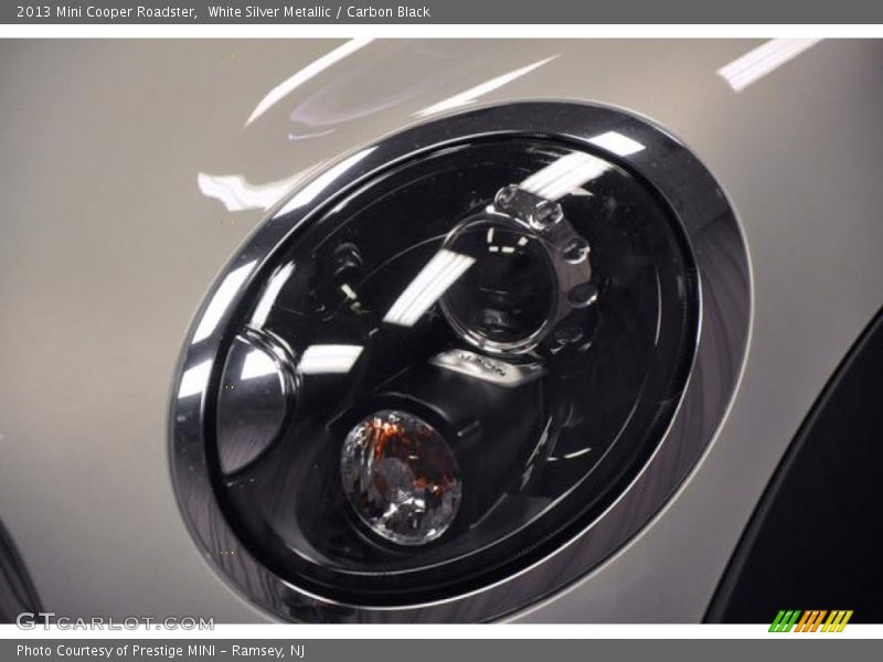White Silver Metallic / Carbon Black 2013 Mini Cooper Roadster