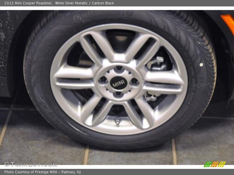 White Silver Metallic / Carbon Black 2013 Mini Cooper Roadster