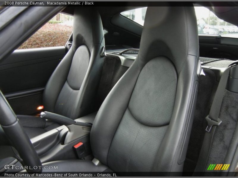Macadamia Metallic / Black 2008 Porsche Cayman