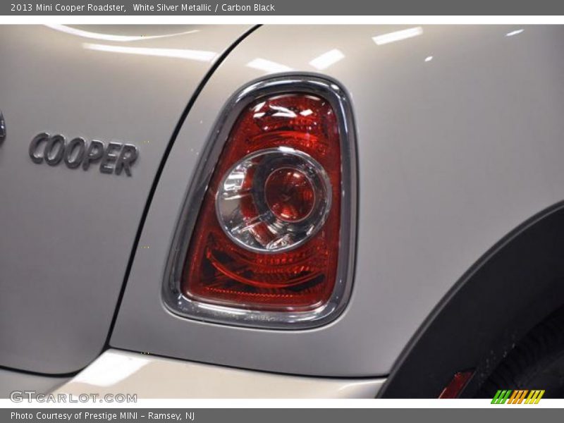 White Silver Metallic / Carbon Black 2013 Mini Cooper Roadster