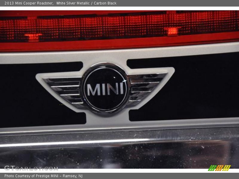 White Silver Metallic / Carbon Black 2013 Mini Cooper Roadster