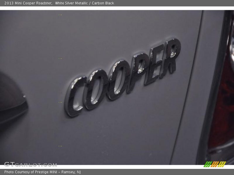 White Silver Metallic / Carbon Black 2013 Mini Cooper Roadster