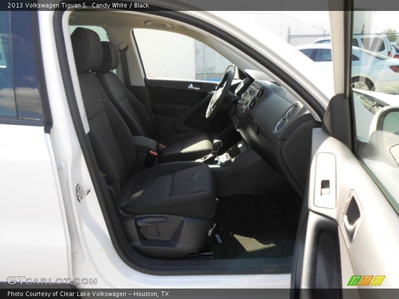 Candy White / Black 2013 Volkswagen Tiguan S