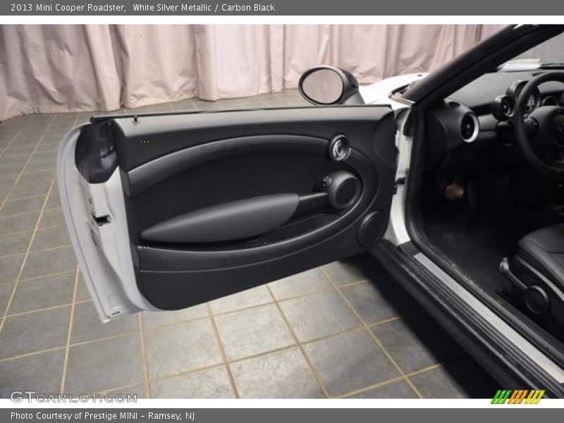 White Silver Metallic / Carbon Black 2013 Mini Cooper Roadster