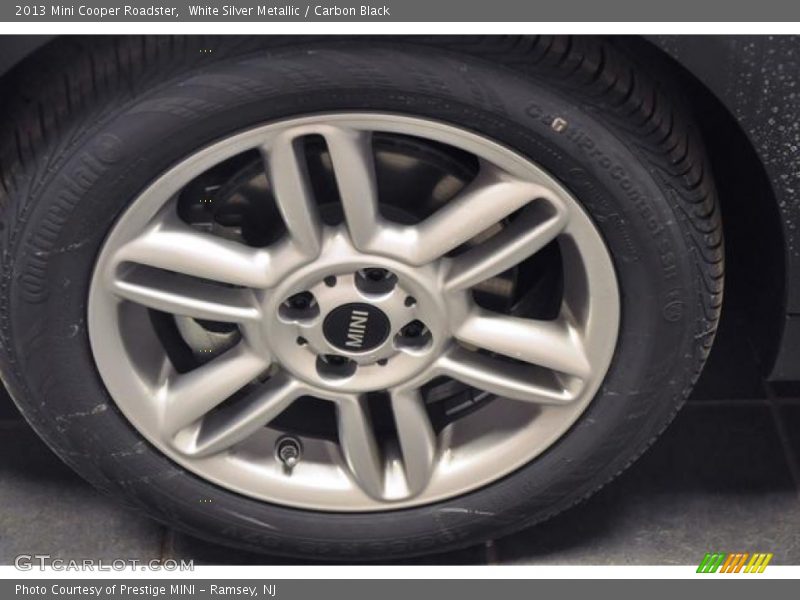 White Silver Metallic / Carbon Black 2013 Mini Cooper Roadster