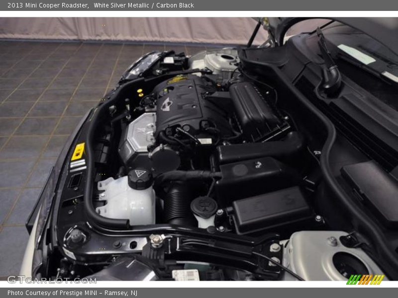 White Silver Metallic / Carbon Black 2013 Mini Cooper Roadster