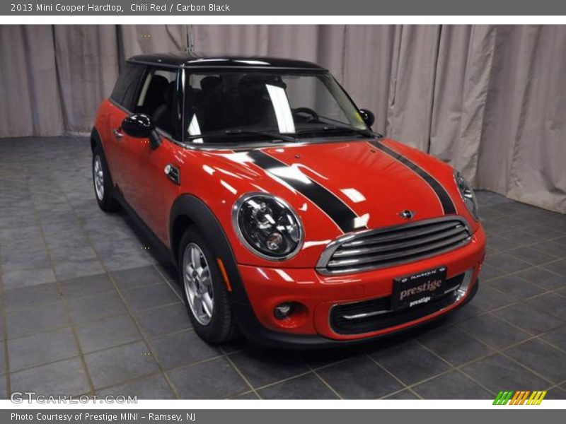 Chili Red / Carbon Black 2013 Mini Cooper Hardtop