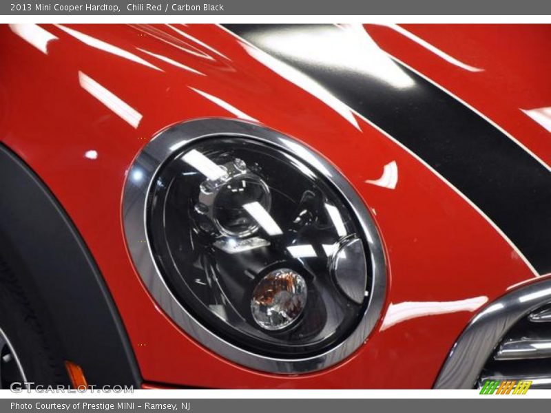 Chili Red / Carbon Black 2013 Mini Cooper Hardtop