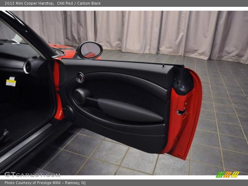 Chili Red / Carbon Black 2013 Mini Cooper Hardtop