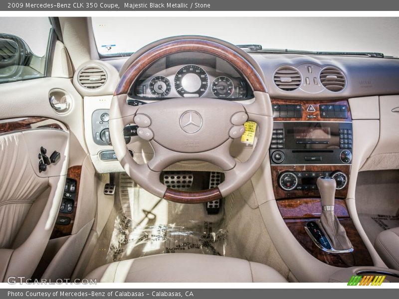 Dashboard of 2009 CLK 350 Coupe