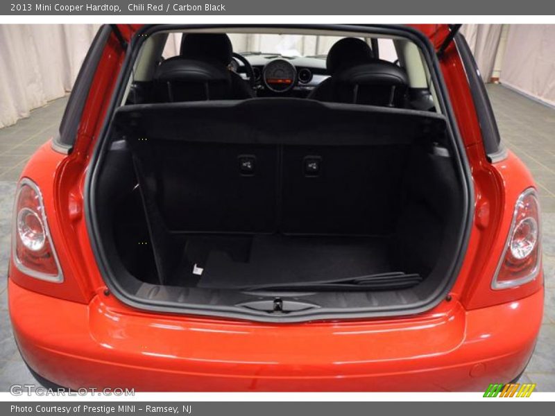 Chili Red / Carbon Black 2013 Mini Cooper Hardtop