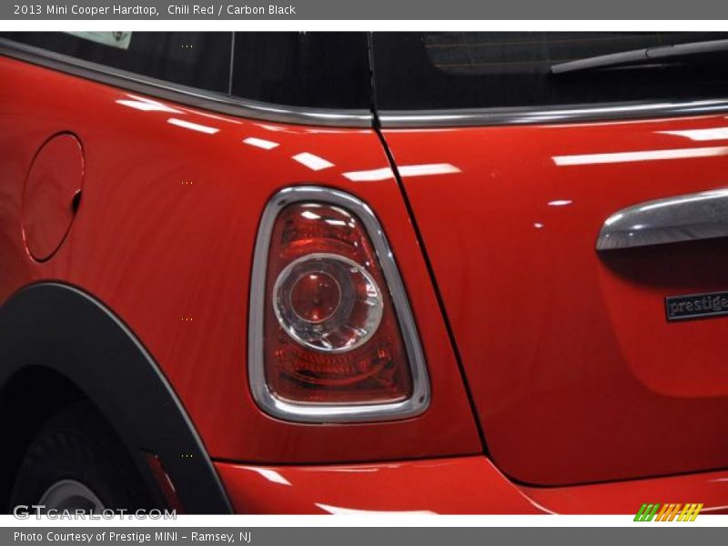 Chili Red / Carbon Black 2013 Mini Cooper Hardtop