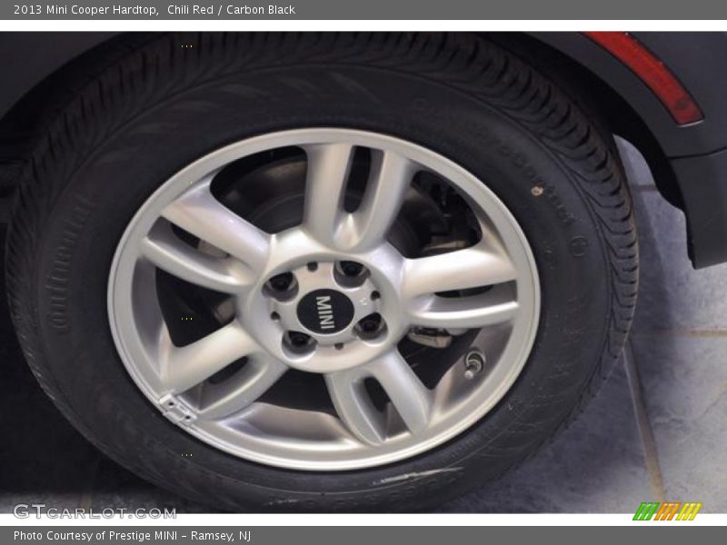 Chili Red / Carbon Black 2013 Mini Cooper Hardtop