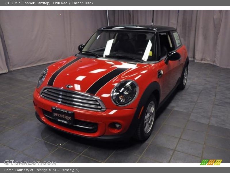 Chili Red / Carbon Black 2013 Mini Cooper Hardtop