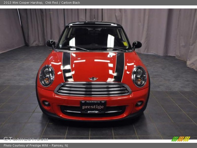 Chili Red / Carbon Black 2013 Mini Cooper Hardtop