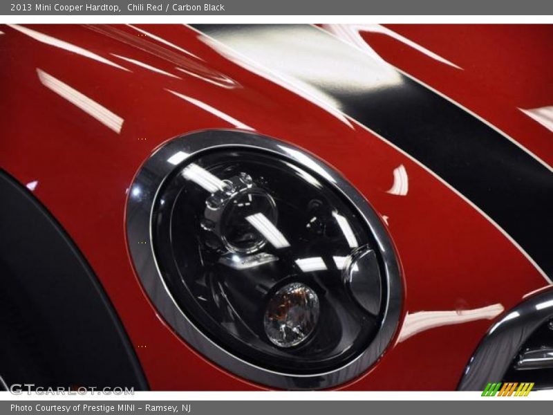 Chili Red / Carbon Black 2013 Mini Cooper Hardtop
