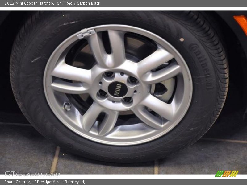 Chili Red / Carbon Black 2013 Mini Cooper Hardtop