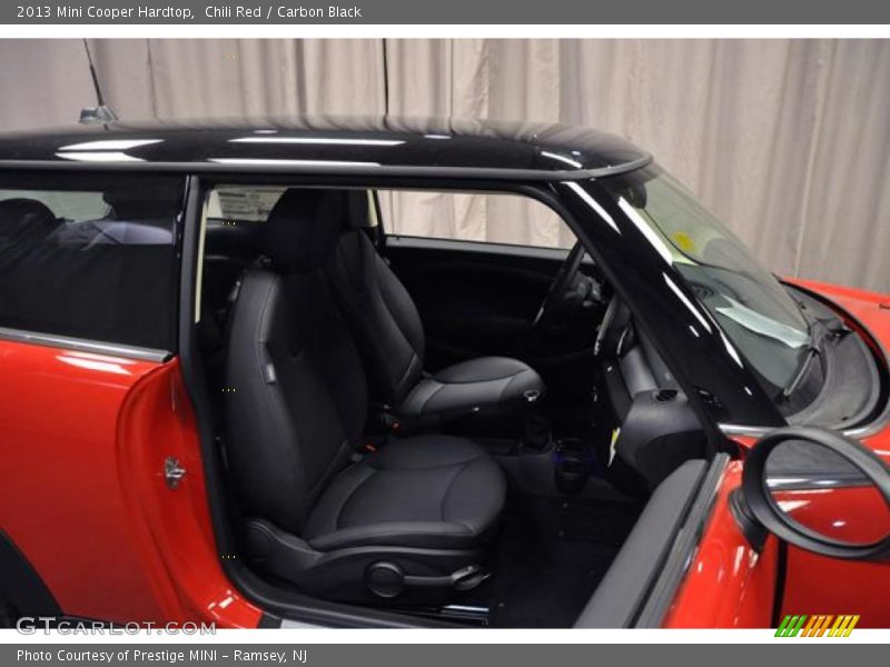 Chili Red / Carbon Black 2013 Mini Cooper Hardtop