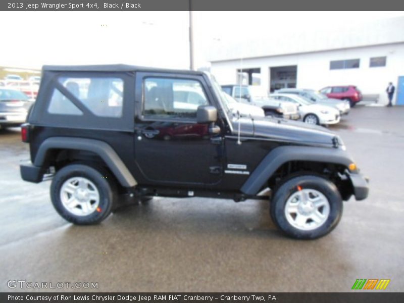 Black / Black 2013 Jeep Wrangler Sport 4x4