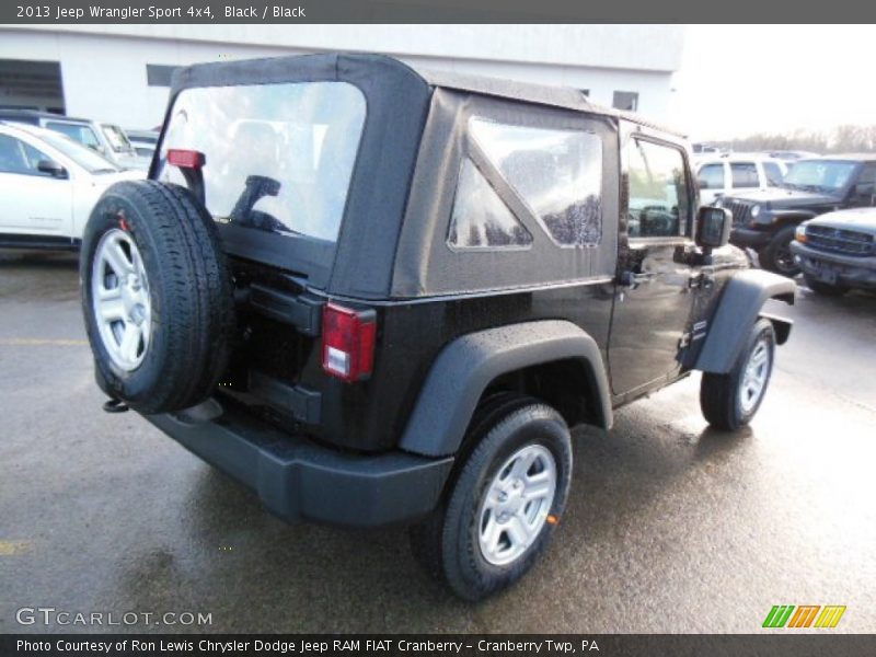 Black / Black 2013 Jeep Wrangler Sport 4x4