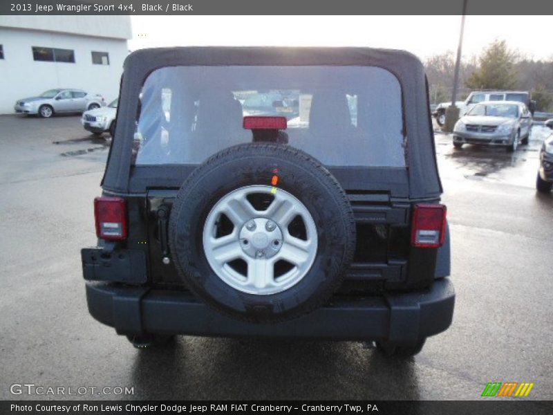 Black / Black 2013 Jeep Wrangler Sport 4x4