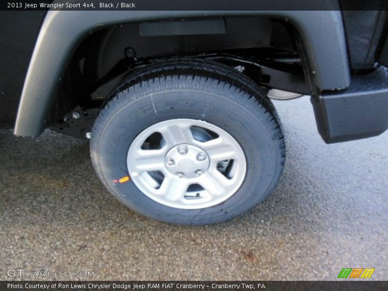 Black / Black 2013 Jeep Wrangler Sport 4x4