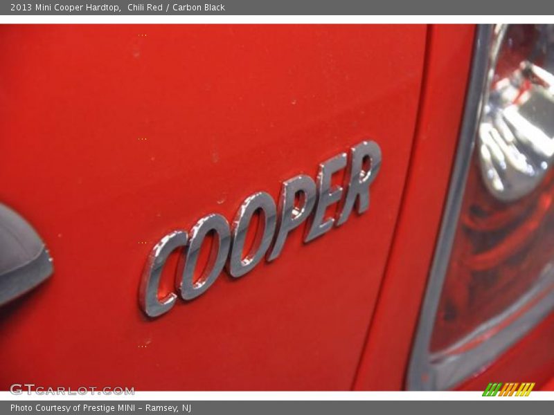 Chili Red / Carbon Black 2013 Mini Cooper Hardtop