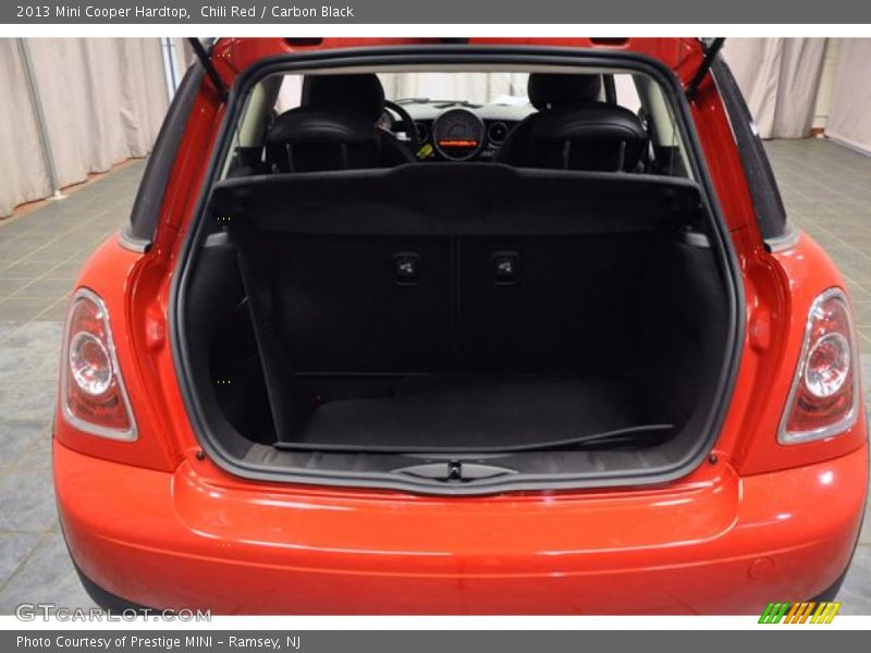 Chili Red / Carbon Black 2013 Mini Cooper Hardtop