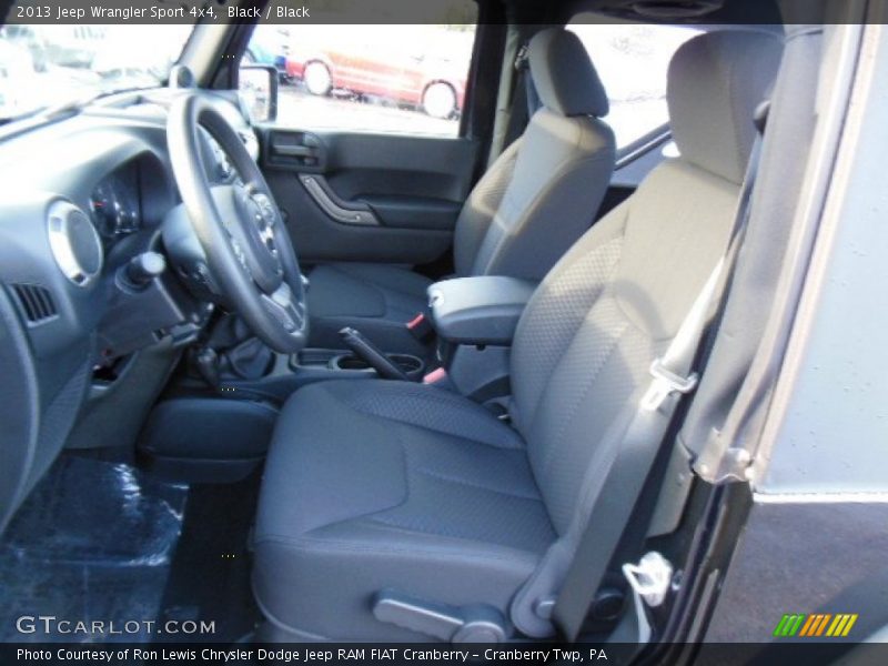 Black / Black 2013 Jeep Wrangler Sport 4x4