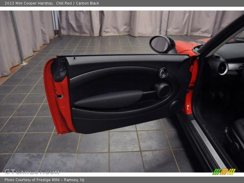 Chili Red / Carbon Black 2013 Mini Cooper Hardtop