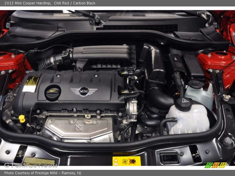 Chili Red / Carbon Black 2013 Mini Cooper Hardtop