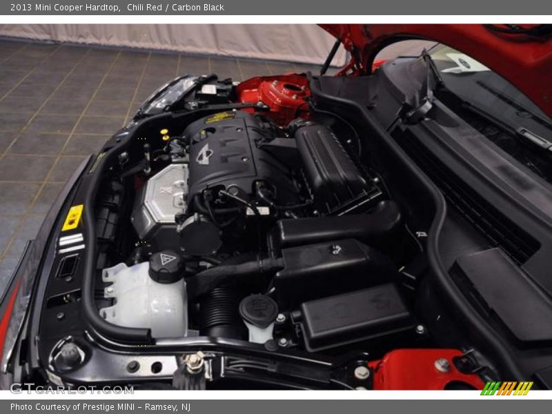 Chili Red / Carbon Black 2013 Mini Cooper Hardtop