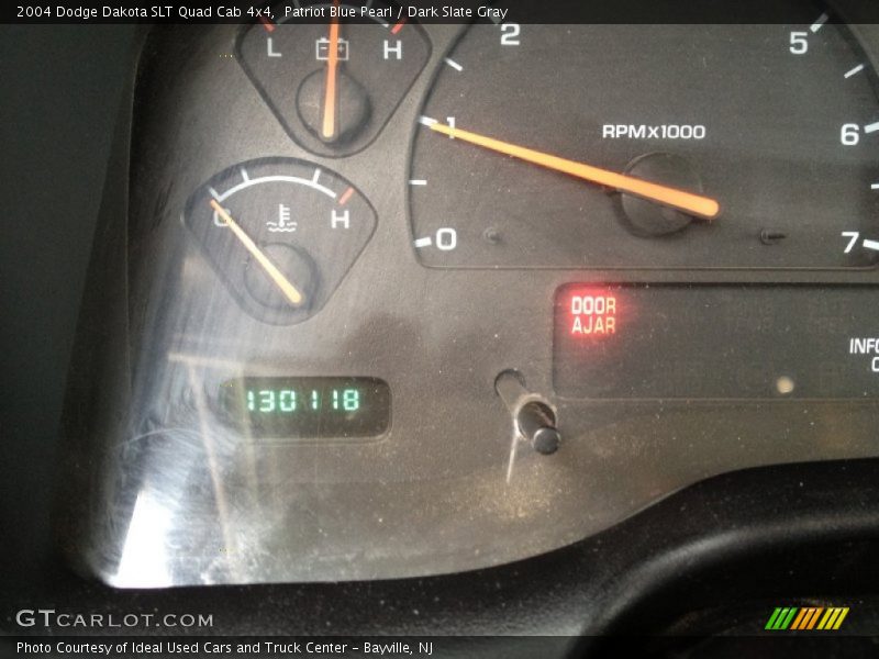 Patriot Blue Pearl / Dark Slate Gray 2004 Dodge Dakota SLT Quad Cab 4x4