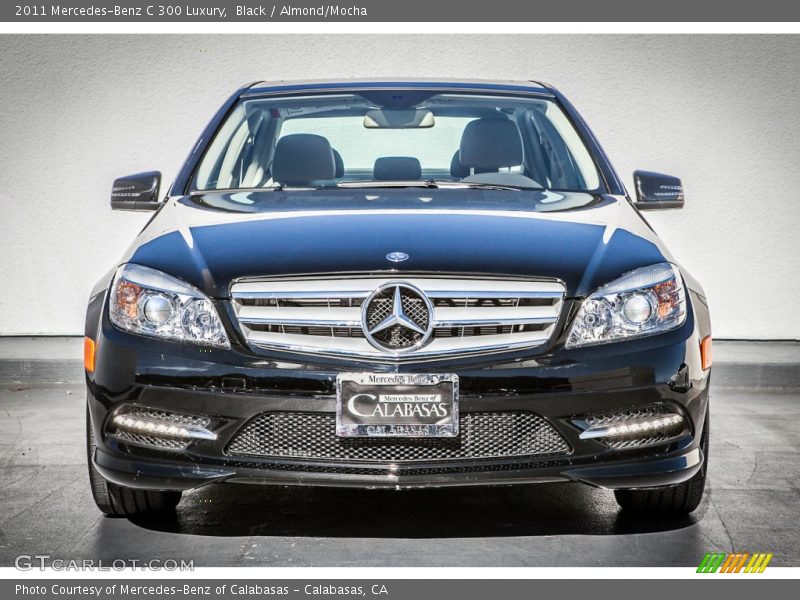 Black / Almond/Mocha 2011 Mercedes-Benz C 300 Luxury