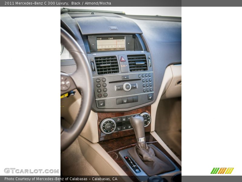 Black / Almond/Mocha 2011 Mercedes-Benz C 300 Luxury