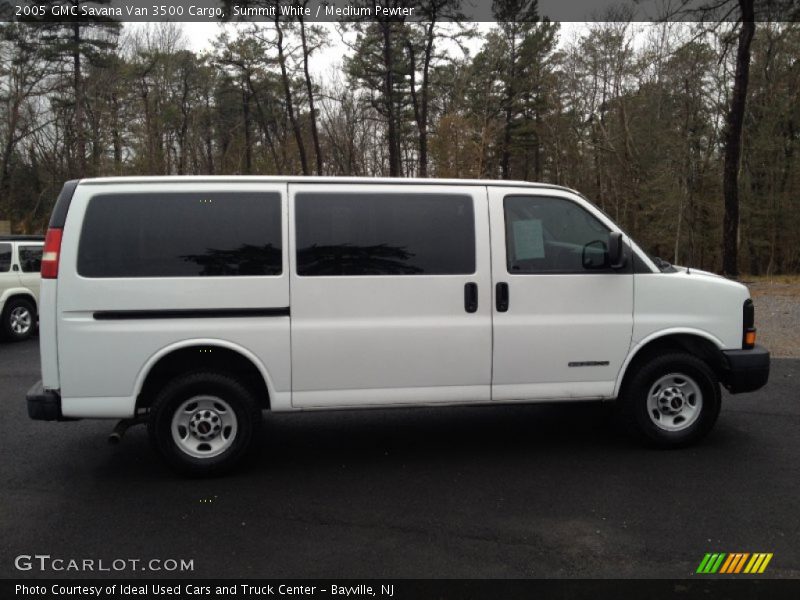 Summit White / Medium Pewter 2005 GMC Savana Van 3500 Cargo