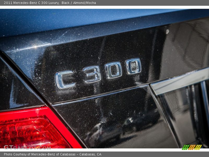 Black / Almond/Mocha 2011 Mercedes-Benz C 300 Luxury