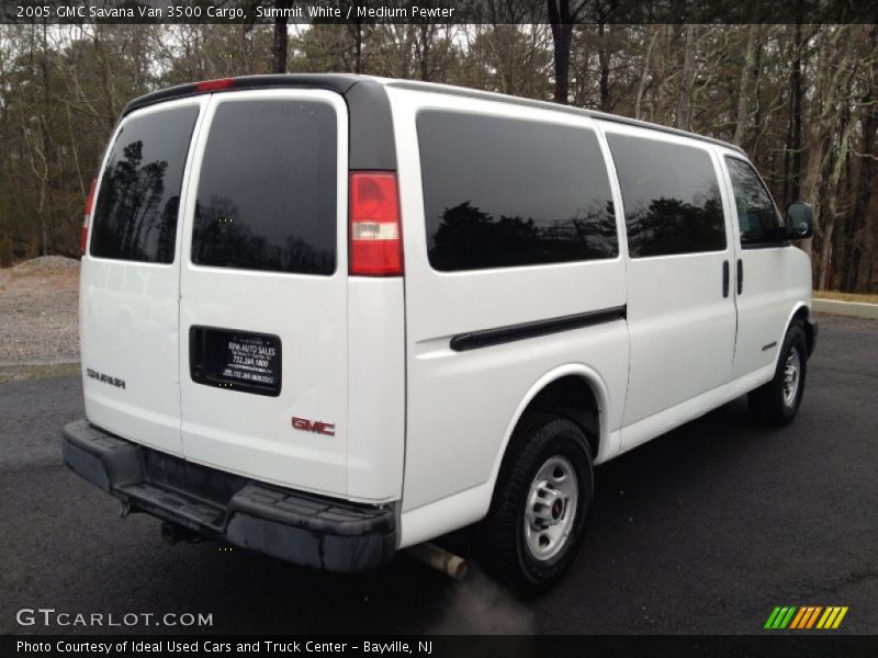 Summit White / Medium Pewter 2005 GMC Savana Van 3500 Cargo
