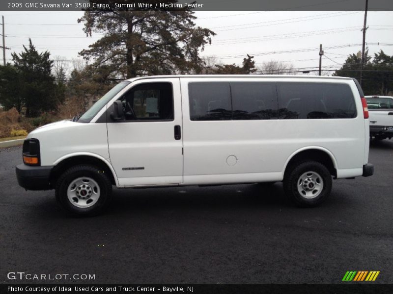 Summit White / Medium Pewter 2005 GMC Savana Van 3500 Cargo