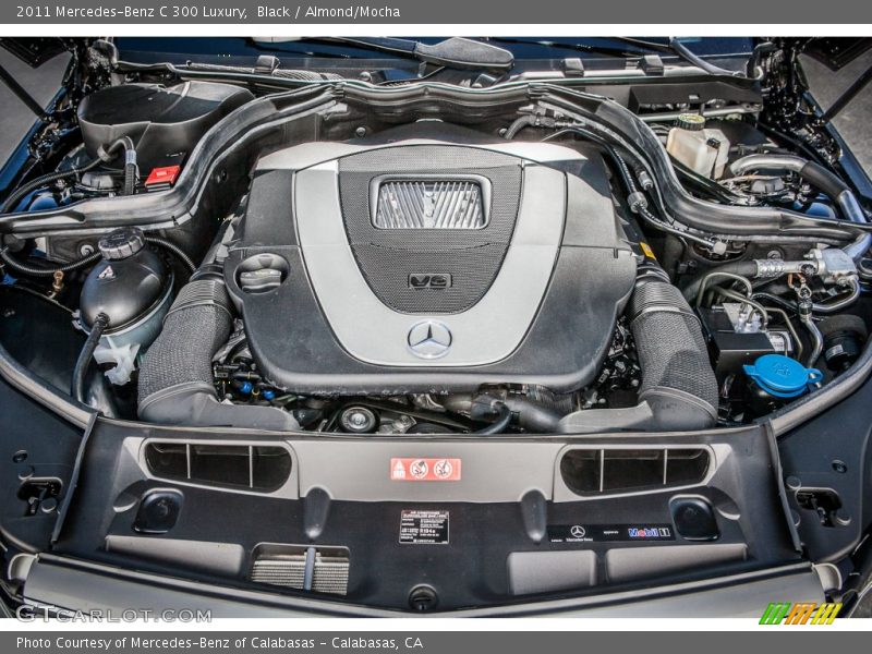 Black / Almond/Mocha 2011 Mercedes-Benz C 300 Luxury