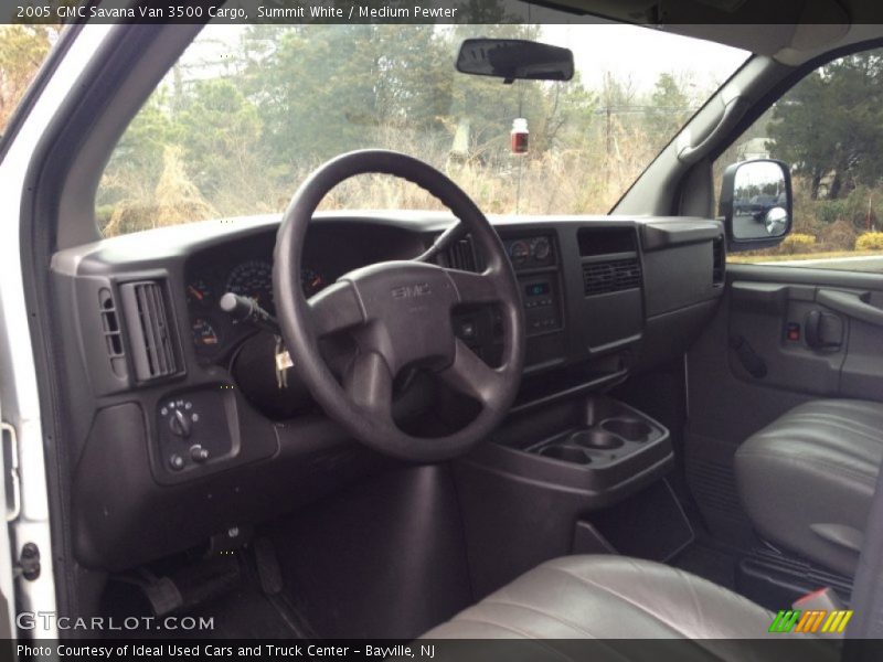 Summit White / Medium Pewter 2005 GMC Savana Van 3500 Cargo