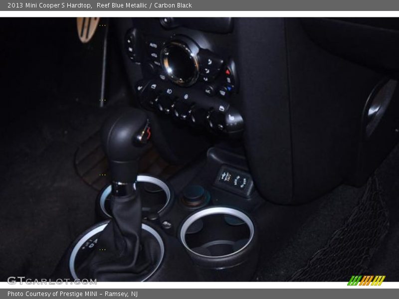 Reef Blue Metallic / Carbon Black 2013 Mini Cooper S Hardtop