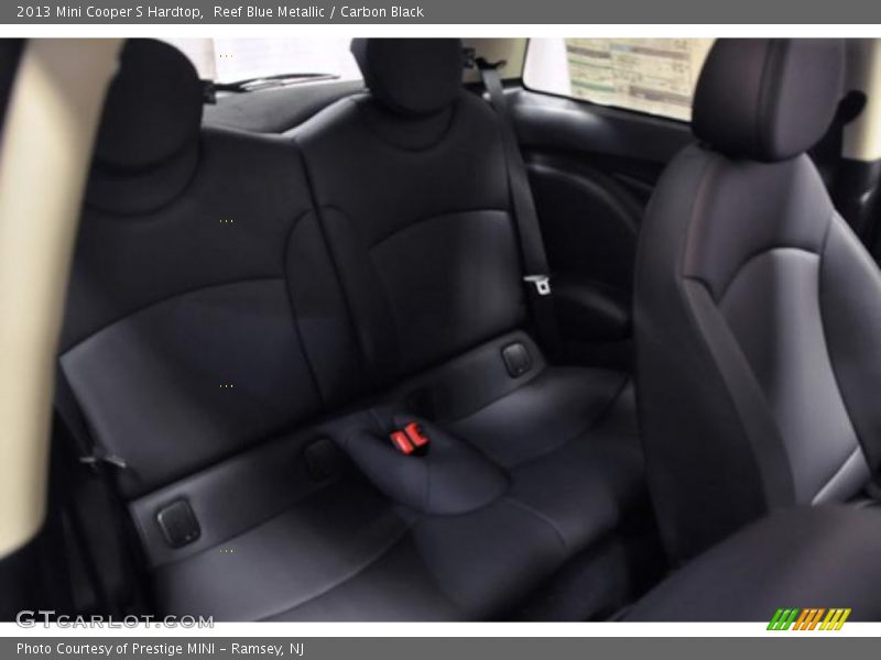 Reef Blue Metallic / Carbon Black 2013 Mini Cooper S Hardtop